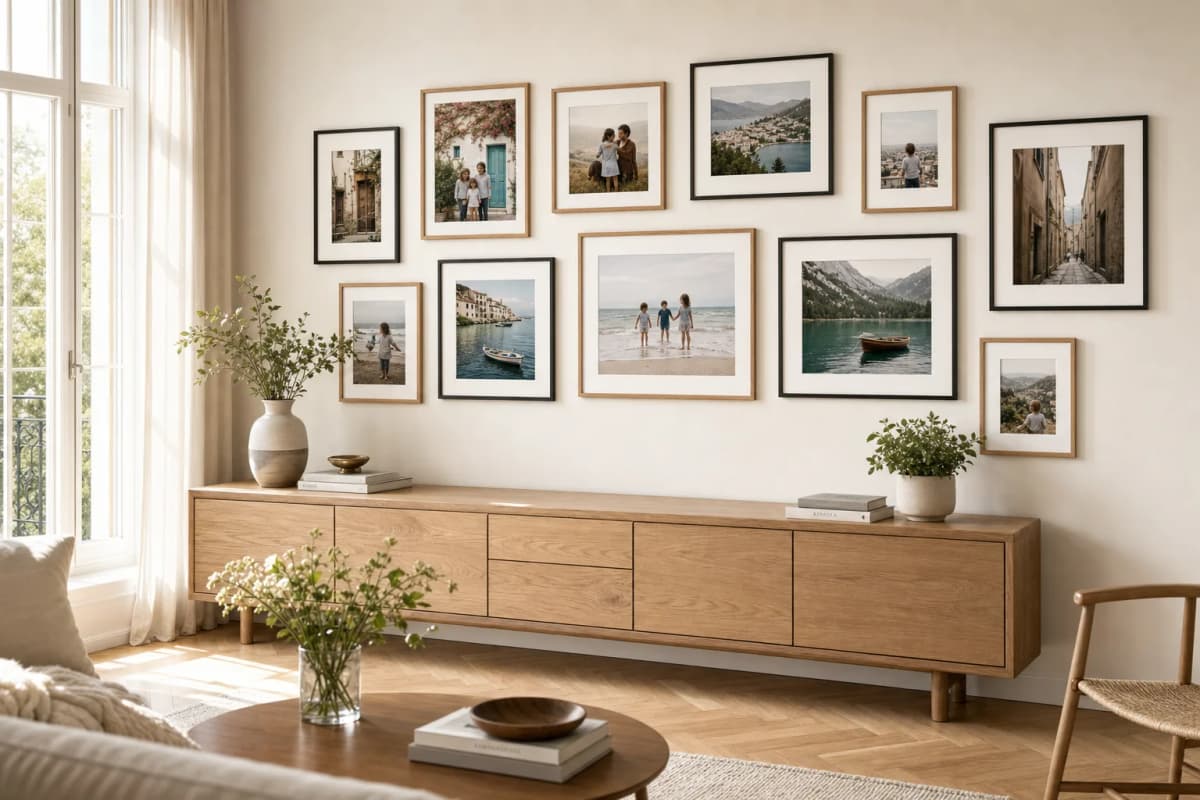 Photo gallery, posters or art — what to choose for your wall?