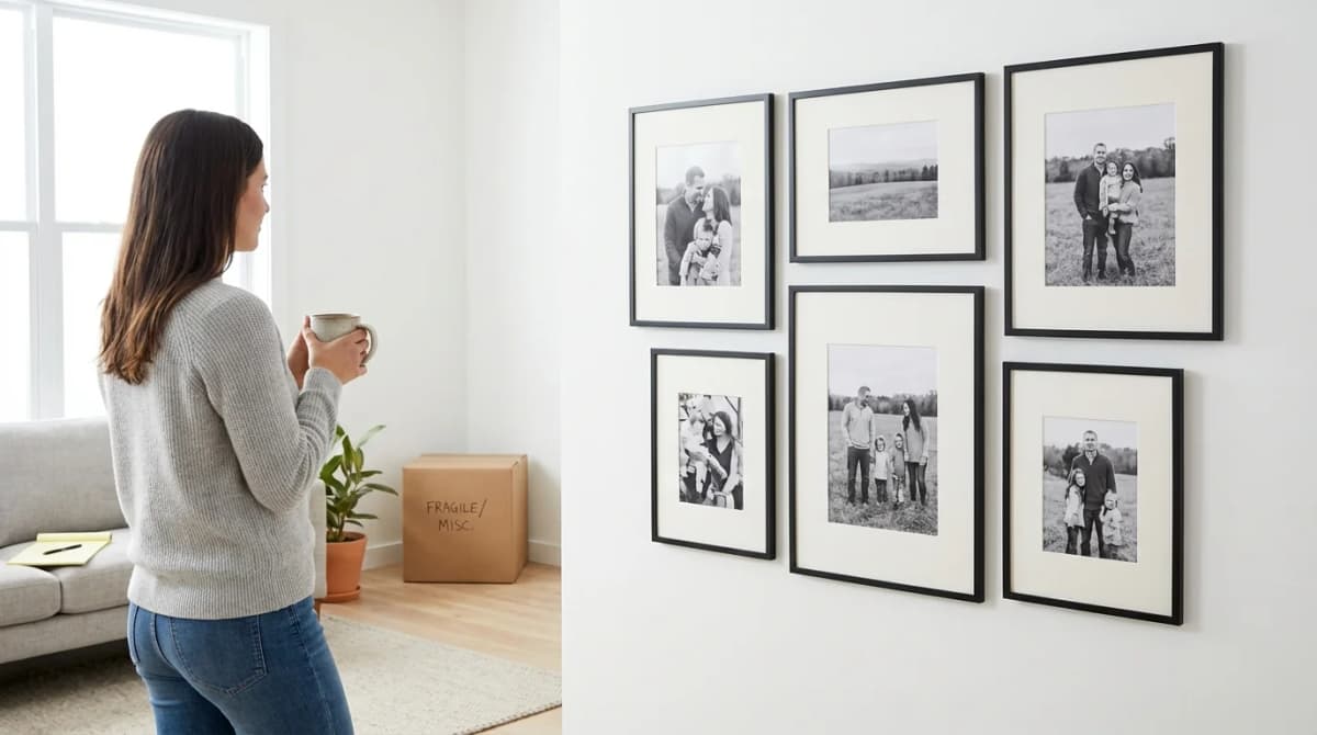 Photo Gallery Wall in a Rental Property: How to Avoid Losing Your Deposit