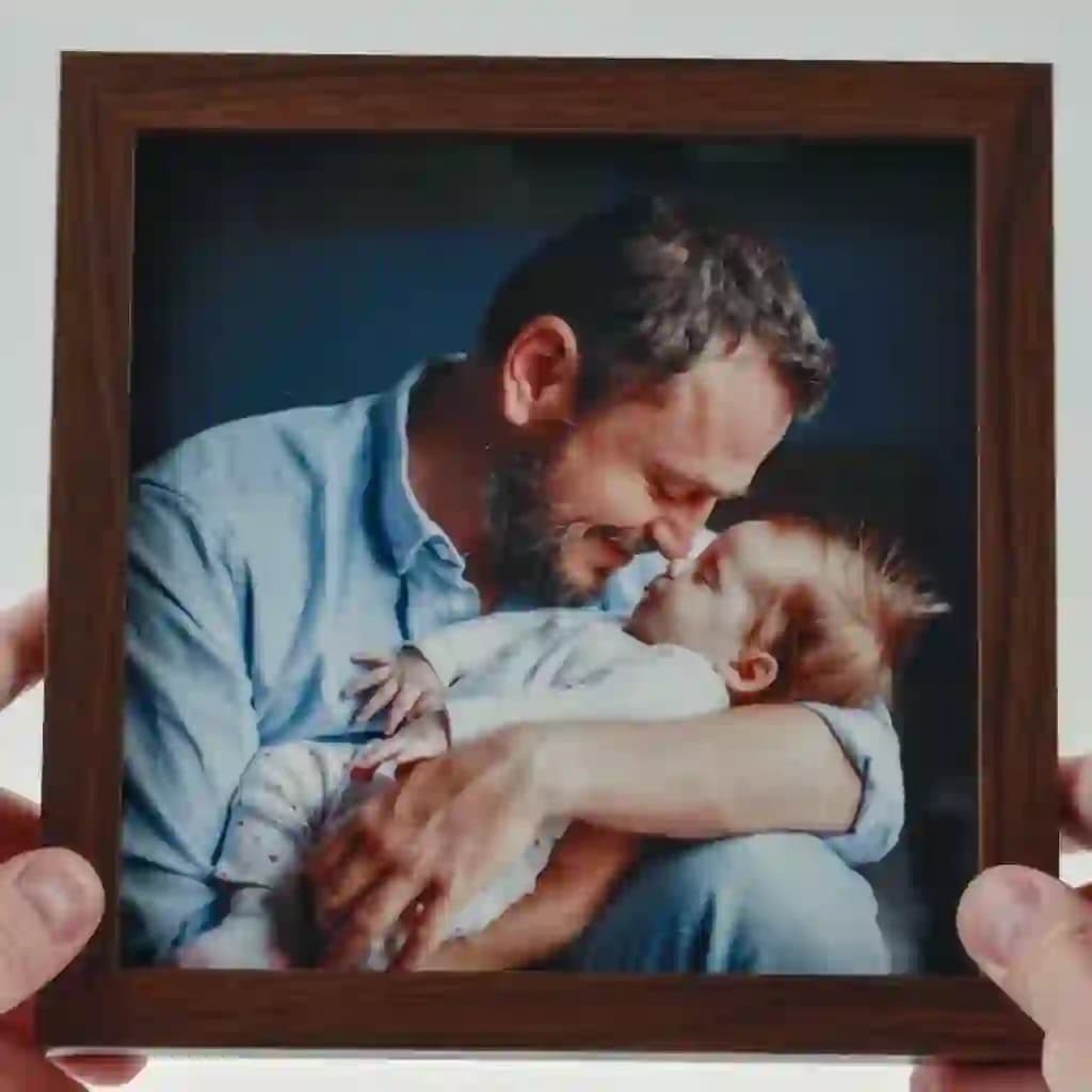 Video showing framky frame print quality
